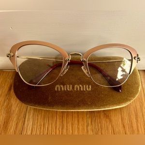 Miu Miu Cat Eye Glasses